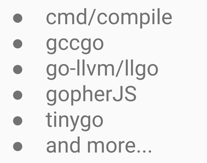 许多编译器